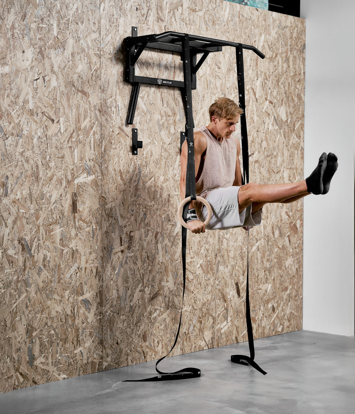 L-sit barre murale