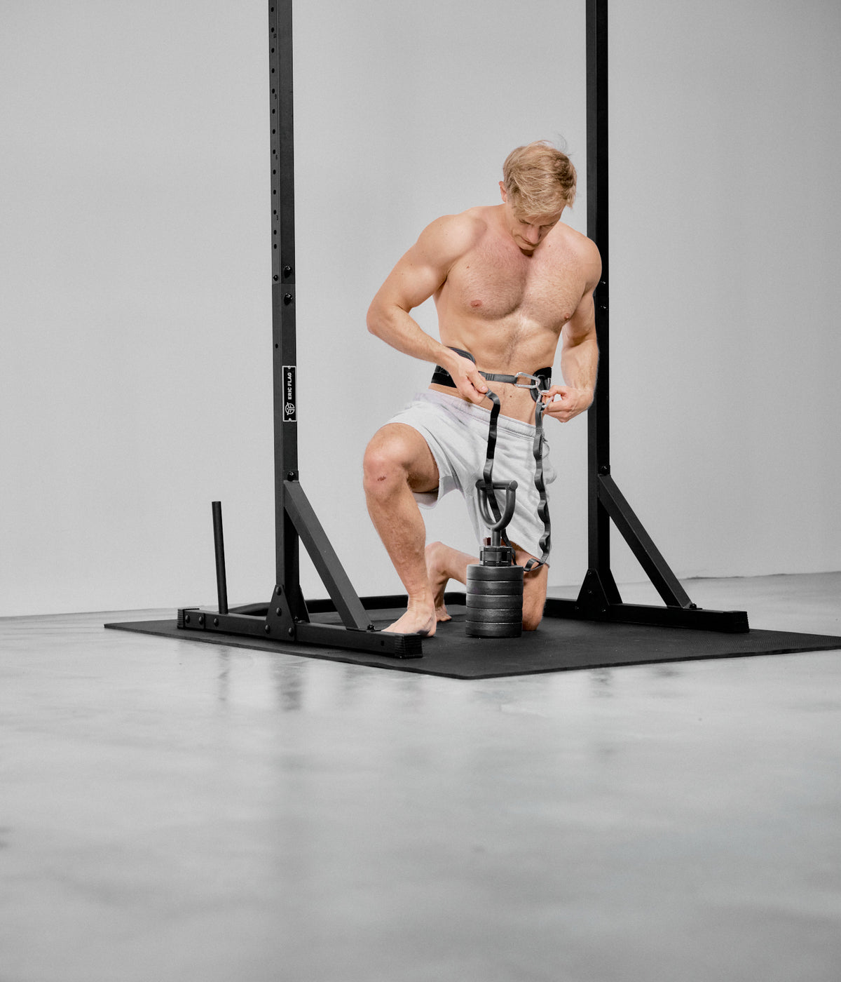 ceinture de lest avec poids kettlebell