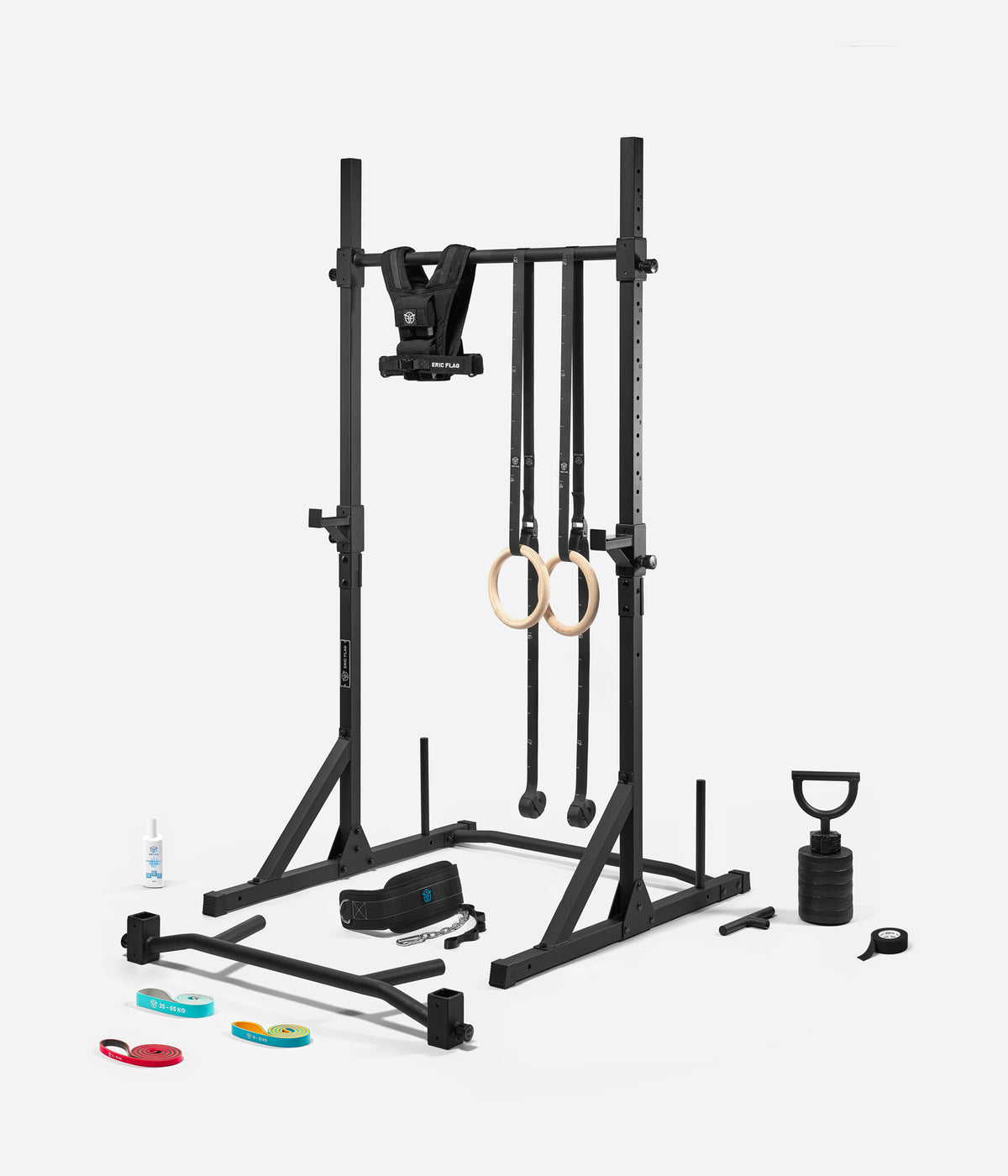 #Poids du gilet_10kg, #Supports de barre et colonnes de stabilisation_Avec supports & colonnes, #Tapis de protection_Sans tapis
