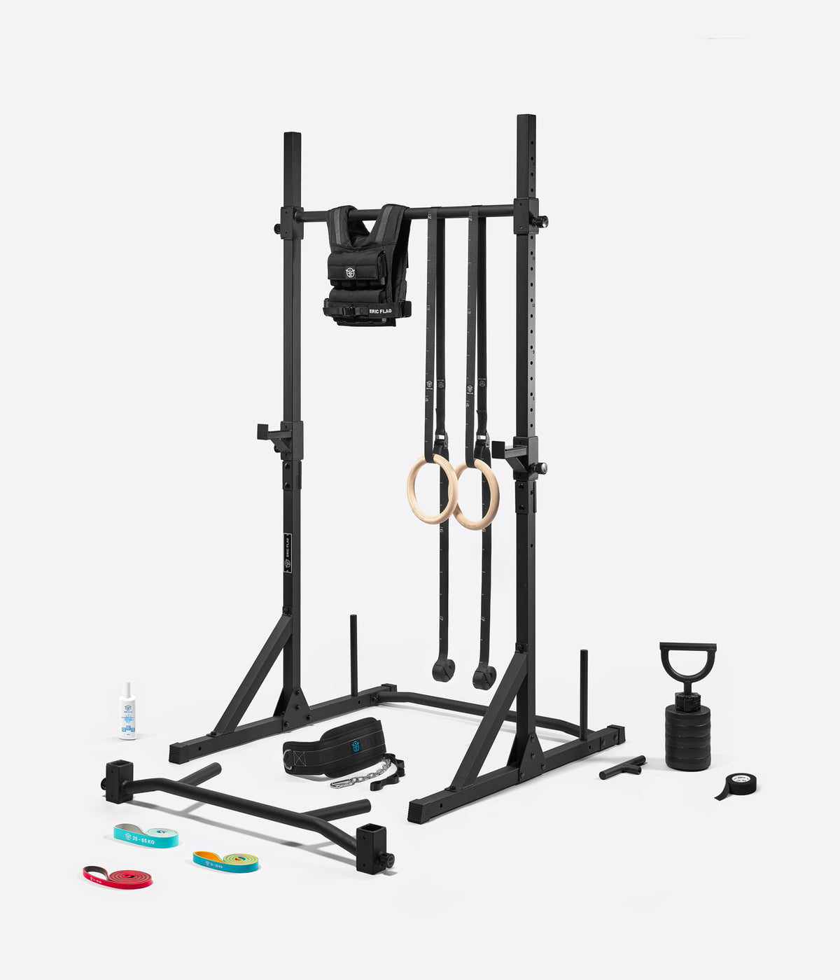 #Poids du gilet_20kg, #Supports de barre et colonnes de stabilisation_Avec supports & colonnes, #Tapis de protection_Sans tapis