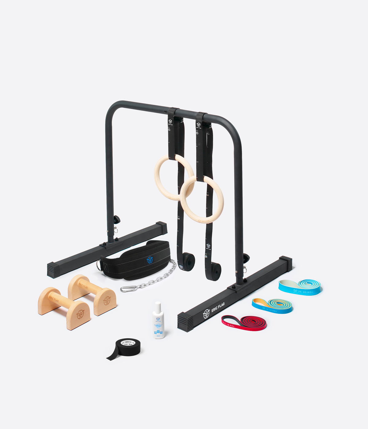#Ceinture de Lest_Chaîne, #Longueur de parallettes_Courtes