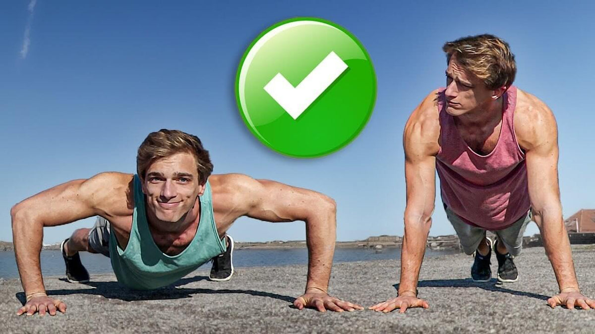 wie man Liegestütze macht