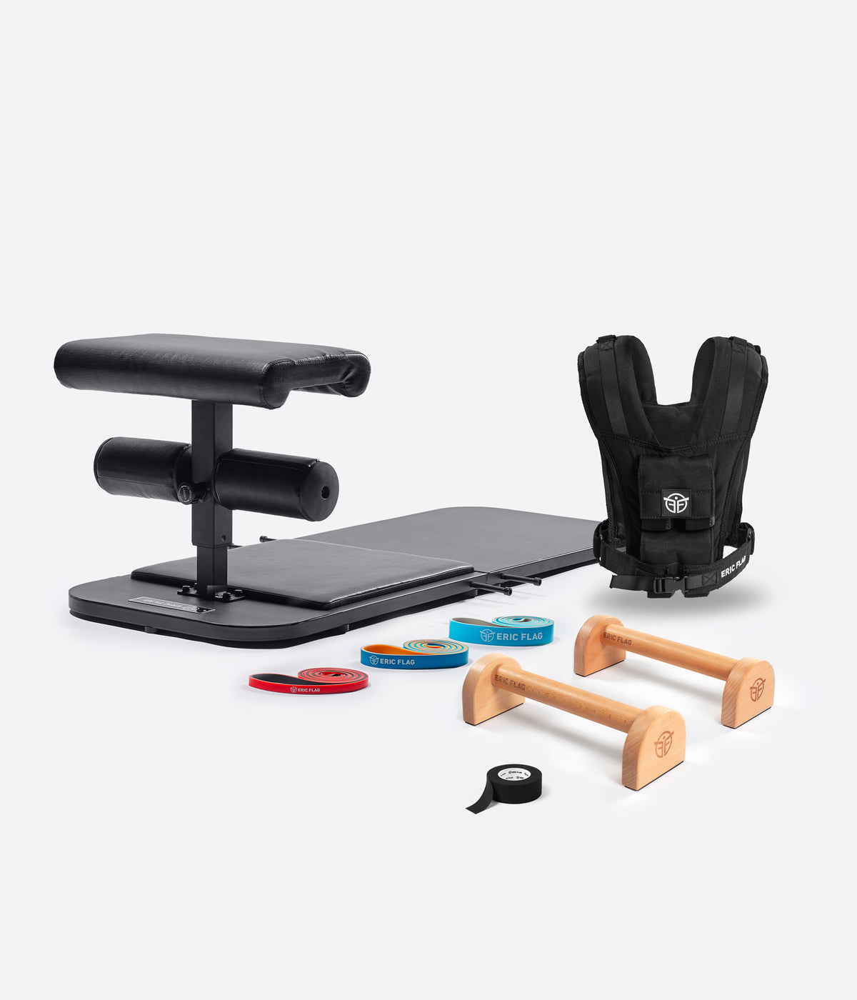#Poids du gilet_10kg, #Longueur de parallettes_Longues